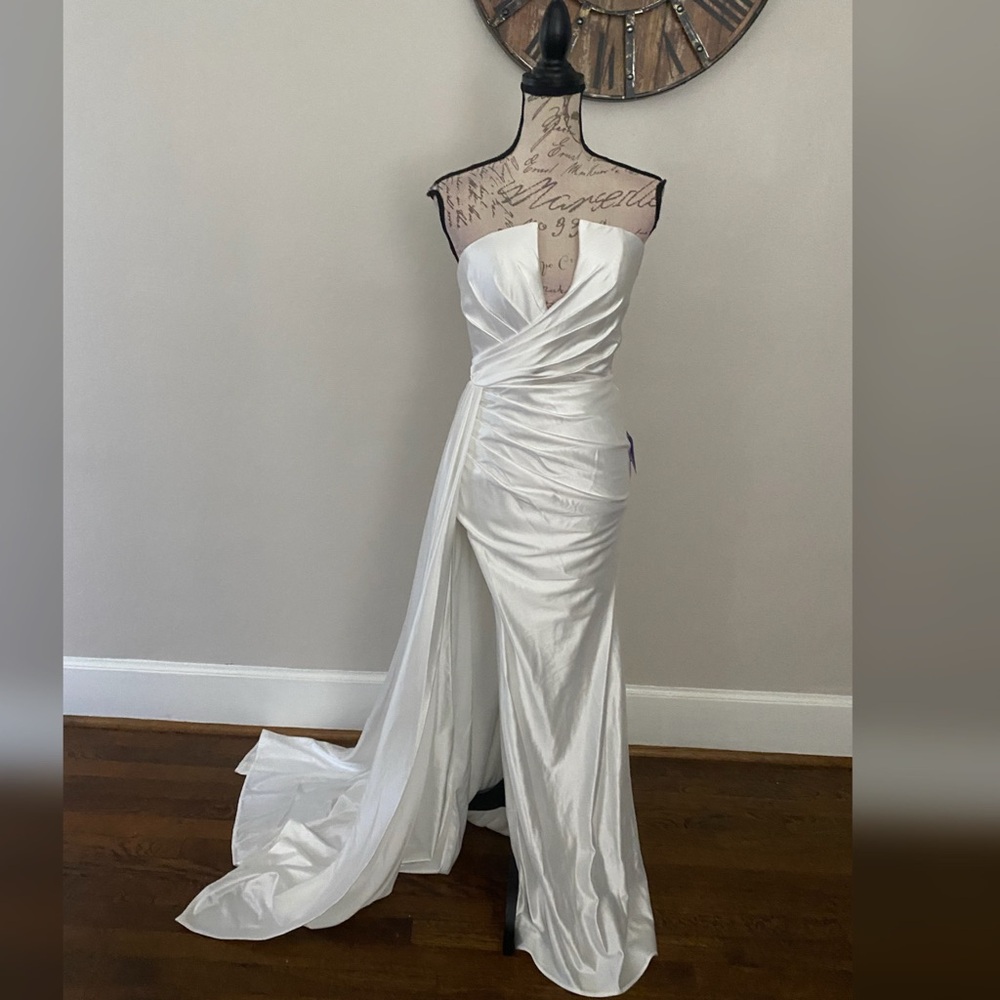 Simple wedding dress, reception dress or elopement gown